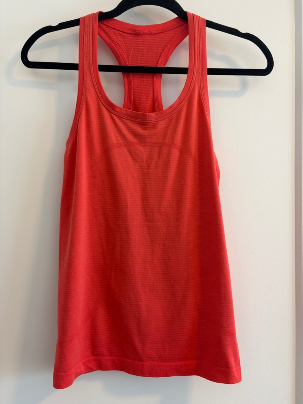 Lululemon Athletica Swiftly Tech Racerback Tank Top - Red/Orange